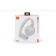 JBL Tune 520ΒΤ, On-Ear Bluetooth Headphones, Multipoint, APP - White (JBLT520BTWHTEU)