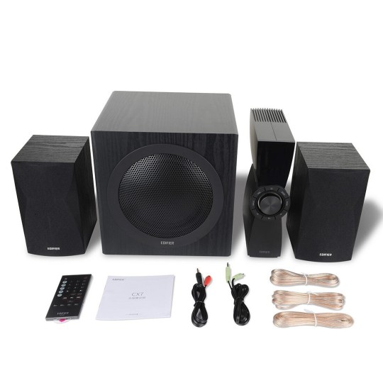 Edifier Cx7 Ηχεία Υπολογιστή 2.1 με Bluetooth και Ισχύ 69W σε Μαύρο Χρώμα Edifier Cx7 Ηχεία Υπολογιστή 2.1 με Bluetooth και Ισχύ 69W σε Μαύρο Χρώμα