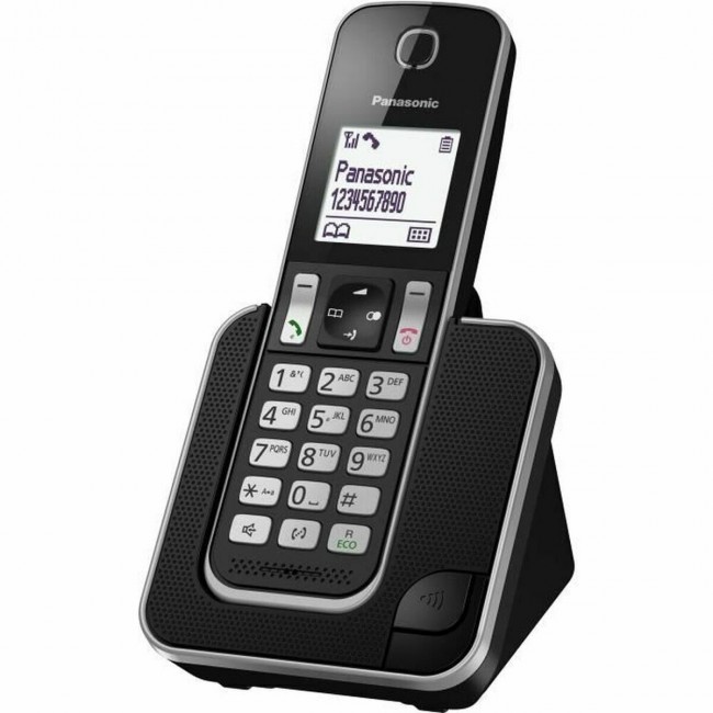 Panasonic KX-TGD310 Ασύρματο Τηλέφωνο με Aνοιχτή Aκρόαση Μαύρο