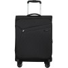 Samsonite Litebeam Spinner 55/20 Cabin Softshell Bαλίτσα Black