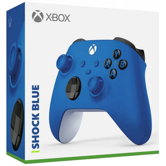 Microsoft Xbox Series Wireless Controller Blue Shock (QAU-00009)