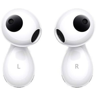 Huawei FreeBuds 5 Bluetooth Handsfree Ακουστικά με Αντοχή στον Ιδρώτα και Θήκη Φόρτισης Ceramic White