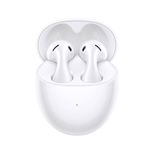 Huawei FreeBuds 5 Bluetooth Handsfree Ακουστικά με Αντοχή στον Ιδρώτα και Θήκη Φόρτισης Ceramic White