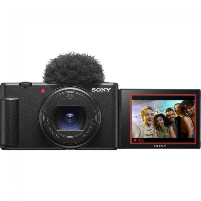 Sony Vlog Camera ZV-1 ii 20.1MP ZOOM 2.7x LCD 3'' Video 4K UHD Black
