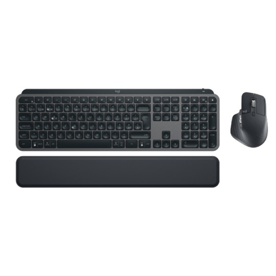 Logitech MX Keys S Combo Ασύρματο Bluetooth Σετ Πληκτρολόγιο & Ποντίκι (920-011614)