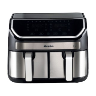 Φριτέζα Αέρος Ariete 4625 Air Fryer 9L Dual Black/Silver Φριτέζα Αέρος Ariete 4625 Air Fryer 9L Dual Black/Silver