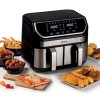 Φριτέζα Αέρος Ariete 4625 Air Fryer 9L Dual Black/Silver