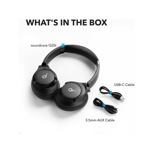 Soundcore Q20i by Anker Μαύρα (A3004G11)