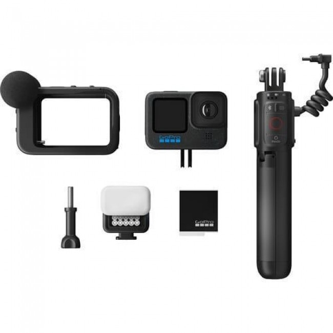 GoPro Hero12 Action Camera 5K με WiFi Black Creator Edition Μαύρη με Οθόνη 2.27"