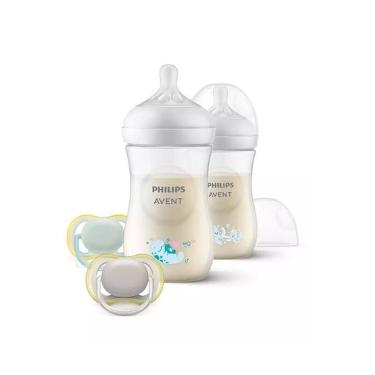 Philips Σετ Πλαστικά Μπιμπερό Κατά των Κολικών με Θηλή Σιλικόνης (SCD837/13) Philips Σετ Πλαστικά Μπιμπερό Κατά των Κολικών με Θηλή Σιλικόνης (SCD837/13)