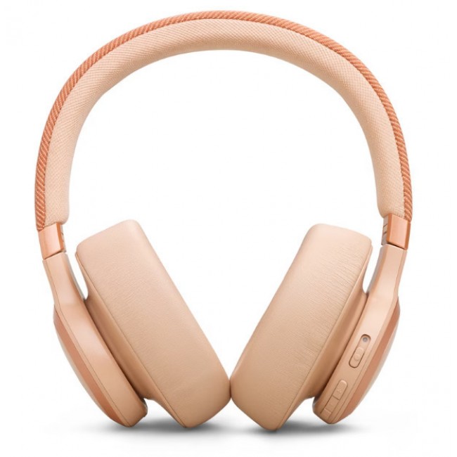 JBL Live 770NC Ασύρματα Bluetooth Over Ear Ακουστικά Sandstone