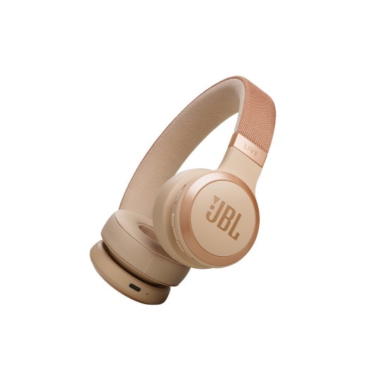 JBL Live 670NC Ασύρματα/Ενσύρματα On Ear Ακουστικά Sandstone