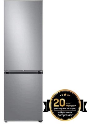 Samsung Ψυγειοκαταψύκτης Bespoke RB38C6B0ES9 NoFrost 390Lt Υ203xΠ59.5xΒ65,8εκ. Inox
