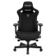 Anda Seat Kaiser-3 XL Black Fabric (AD12YDC-XL-01-B-CF)