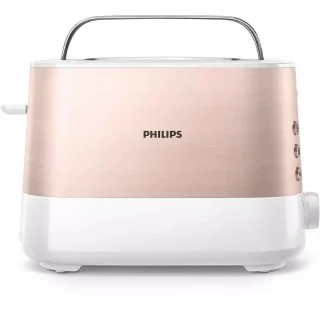 Philips Φρυγανιέρα 2 Θέσεων 1050W Ροζ (HD2638/11) Philips Φρυγανιέρα 2 Θέσεων 1050W Ροζ (HD2638/11)
