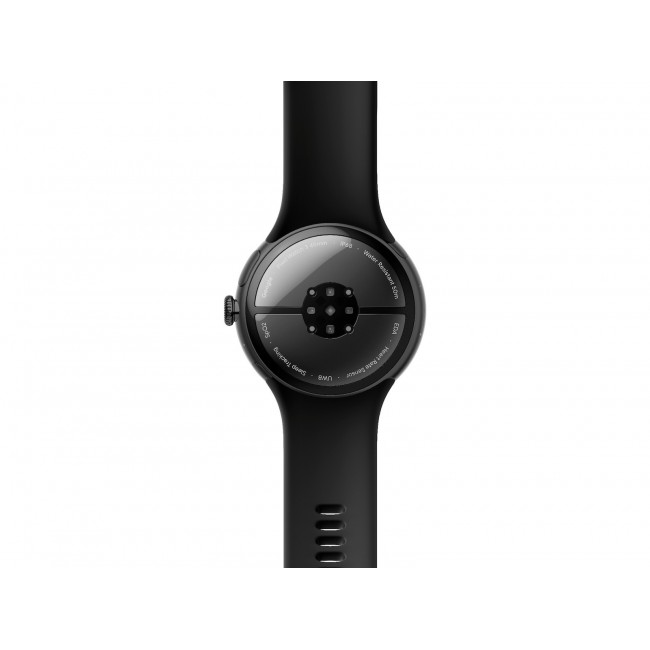 Google Pixel Watch 3 (45mm) WiFi (Matte Black Aluminum Case / Obsidian Active Band)