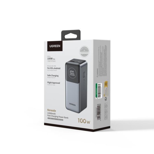 Ugreen Power Bank 12000mAh 100W PDx1 & QC3.0x1 PB724 35526B (340464) Ugreen Power Bank 12000mAh 100W PDx1 & QC3.0x1 PB724 35526B (340464)