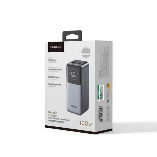 Ugreen Power Bank 12000mAh 100W PDx1 & QC3.0x1 PB724 35526B (340464) Ugreen Power Bank 12000mAh 100W PDx1 & QC3.0x1 PB724 35526B (340464)