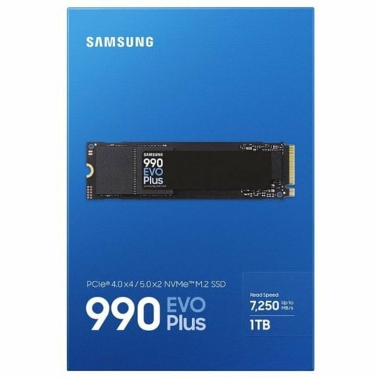 Samsung 990 EVO Plus SSD 1TB M.2 NVMe PCI Express 5.0 Samsung 990 EVO Plus SSD 1TB M.2 NVMe PCI Express 5.0