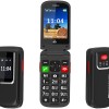 Powertech Sentry PTM-34 Dual SIM Κινητό Μαύρο