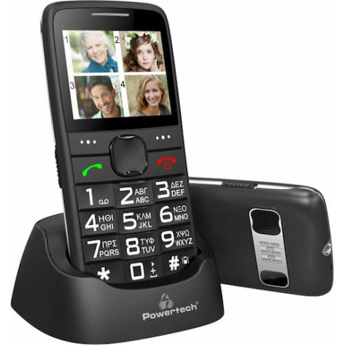 Powertech Sentry Eco PTM-18 Dual SIM Μαύρο