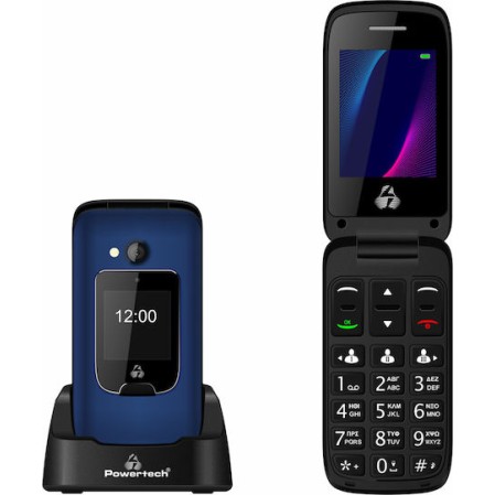 Powertech PTM-26 Sentry Dual II Single SIM Κινητό Μπλε