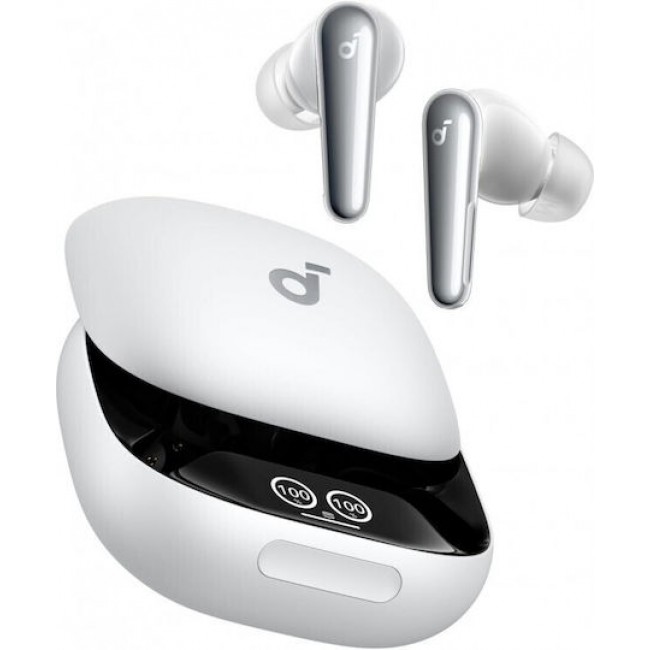 Anker Soundcore Liberty 4 Pro Bluetooth Ακουστικά (A3954G21) White