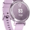 Garmin Lily 2 Aluminium Αδιάβροχο Smartwatch με Παλμογράφο (Metallic Lilac / Lilac Silicone Band)