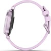 Garmin Lily 2 Aluminium Αδιάβροχο Smartwatch με Παλμογράφο (Metallic Lilac / Lilac Silicone Band)