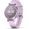 Garmin Lily 2 Aluminium Αδιάβροχο Smartwatch με Παλμογράφο (Metallic Lilac / Lilac Silicone Band)