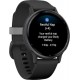 Garmin Vivoactive 5 Aluminium 42mm Αδιάβροχο Smartwatch με Παλμογράφο (Black)