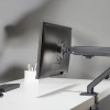 Powertech Βάση Γραφείου Οθόνης έως 27" με Βραχίονα (PT-1365)