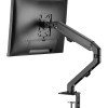 Powertech Βάση Γραφείου Οθόνης έως 27" με Βραχίονα (PT-1365)