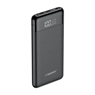 Veger L11 Power Bank 10000mAh με Θύρα USB-A και Θύρα USB-C Μαύρο