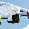 Veger W0102 1200mAh 2.5W Mini Portable Wireless Magnetic Wearable Charger Apple Watch White