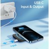 Veger W0553 Tiny MagSafe Power Bank 5000mAh 20W με Θύρα USB-C Μαύρο