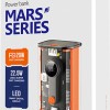 Recci RBP-P35 Mars Series Power Bank 10000mAh 22.5W με Θύρα USB-A και Θύρα USB-C Μαύρο