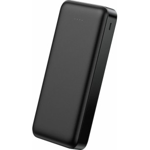 Veger A20 (VP2015) Power Bank 20000mAh με 2 Θύρες USB-A Μαύρο