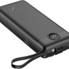 Veger C20 Power Bank 20000mAh με Θύρα USB-A και Θύρα USB-C Μαύρο
