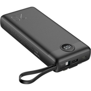 Veger C20 Power Bank 20000mAh με Θύρα USB-A και Θύρα USB-C Μαύρο