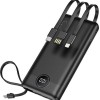 Veger C20 Power Bank 20000mAh με Θύρα USB-A και Θύρα USB-C Μαύρο