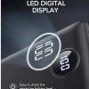 Veger C20 Power Bank 20000mAh με Θύρα USB-A και Θύρα USB-C Μαύρο
