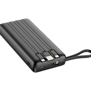 Veger C20 Power Bank 20000mAh με Θύρα USB-A και Θύρα USB-C Μαύρο