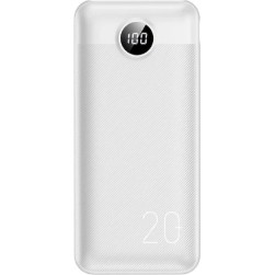 Veger L20S Power Bank 20000mAh 20W με 2 Θύρες USB-A White