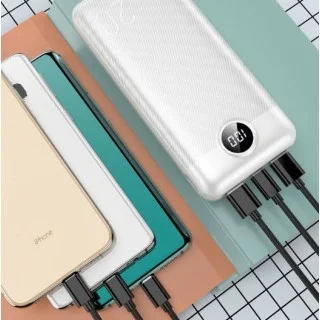 Veger L20S Power Bank 20000mAh 20W με 2 Θύρες USB-A White