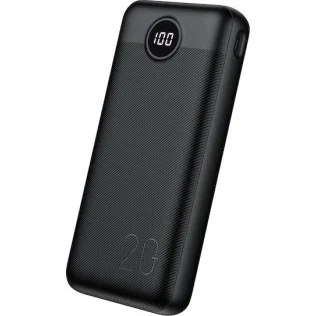 Veger L20S Power Bank 20000mAh 20W με 2 Θύρες USB-A Black