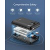 Veger S20 Power Bank 20000mAh 20W με 2 Θύρες USB-A και Θύρα USB-C Power Delivery / Quick Charge 3.0 Μαύρο