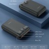 Veger S20 Power Bank 20000mAh 20W με 2 Θύρες USB-A και Θύρα USB-C Power Delivery / Quick Charge 3.0 Μαύρο