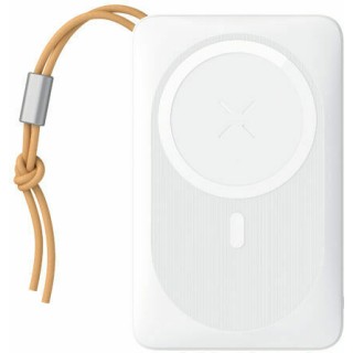 Veger W1151 MagOn Magnetic Wireless Power Bank 10000mAh 15W με Θύρα USB-A και Θύρα USB-C White