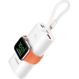 Veger W1162S MagFan Portable Power Bank 10000 mAh White